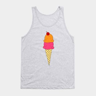 Frozen Treats Ice Cream Cone Tank Top